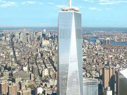 Maqueta de la Freedom Tower de Nueva York, proyecto de Daniel Libeskind.
