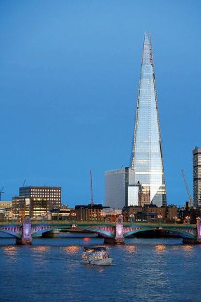 La London Bridge Tower.