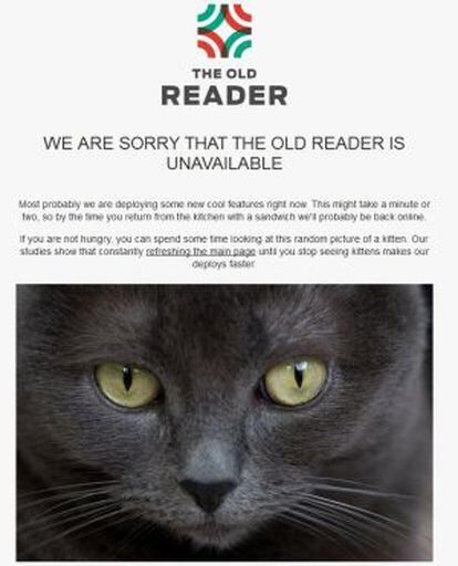 The Old Reader ha sucumbido a la gran demanda de peticiones.