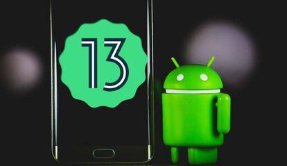 Android 13 en smartphpne