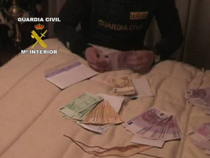 La Guardia Civil eleva a 50 millones el dinero desviado de los ERE