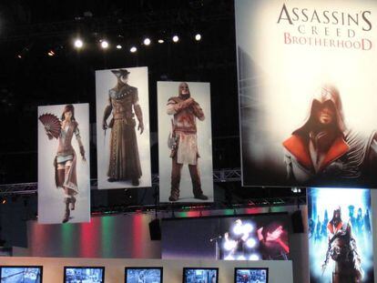 Stand de Ubisoft en E3, la convenci&oacute;n de videojuegos m&aacute;s importante del mundo, que se celebra en Los &Aacute;ngeles (EE UU).