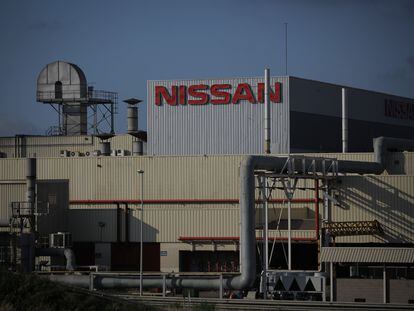 La factoría de la planta de Nissan en Barcelona.