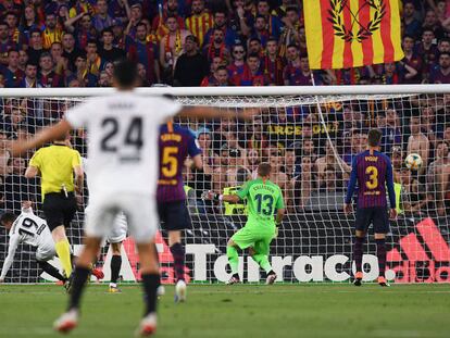 La final de la Copa del Rei entre el Barça i el València.