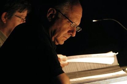 Composer Daniel Catán, who died in 2011, working on one of his works.