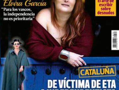 Portada de 'Interviú' con la senadora Elvira García.