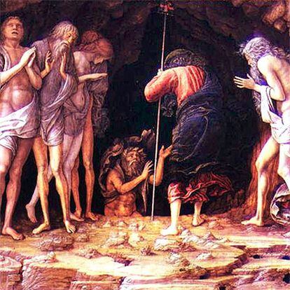 <i>Descent into Limbo</i>, de Andrea Mantegna, (1430-1506), subastado en 2003 en la Sotheby&#39;s de Nueva York.