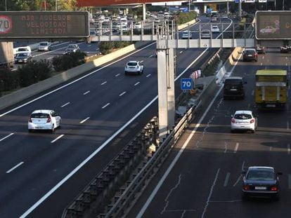 Restriccion de velocidad en Madrid por contaminacion. 