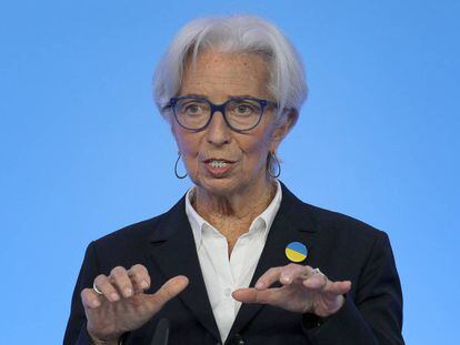 Christine Lagarde, Presidenta del Banco Central Europeo (BCE).