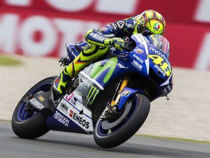 Rossi, este sábado en Assen.