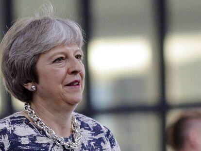 La primera ministra británica, Theresa May. En vídeo, May anuncia su plan para el Brexit