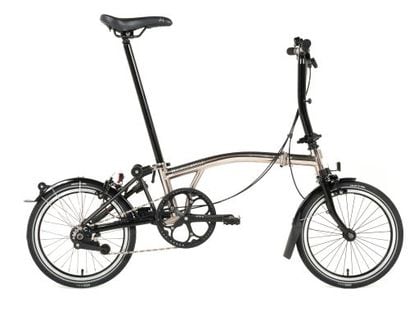 Modelo de bicicleta plegable Brompton.
