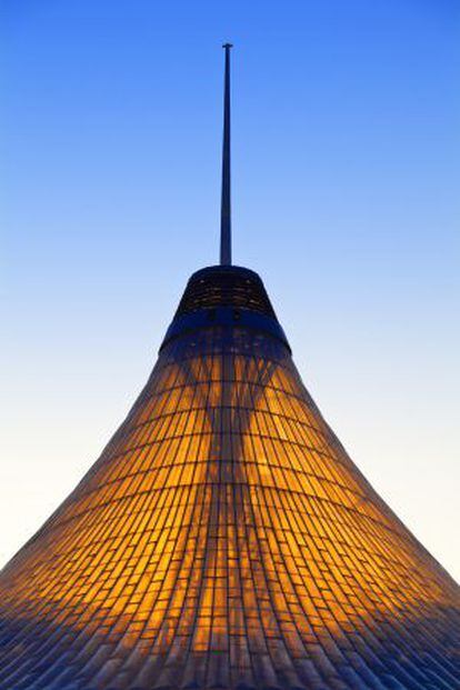 Edificio Khan Shatyr, de Norman Foster, en Astaná.