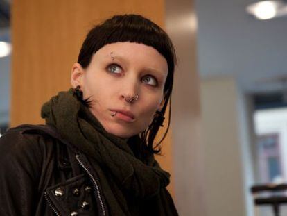 Rooney Mara, en el papel de Lisbeth Salander.