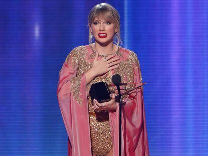 Taylor Swift, elegida como la arista del año.