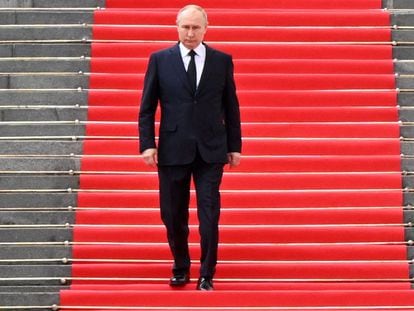 El presidente de Rusia, Vladímir Putin, el martes en el Kremlin.