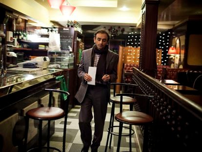 El escritor y político francés Éric Zemmour, en París en marzo de 2010.