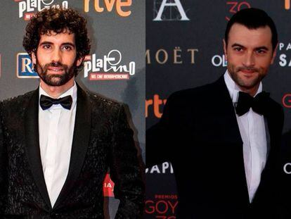 Tamar Novas y Javier Rey, protagonistas de los dos primeros desnudos masculinos en una serie española en abierto. Fue en 'Fariña'.