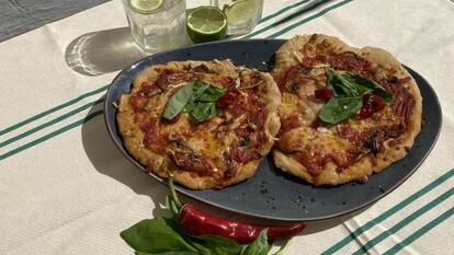 Masa de pizza sin gluten