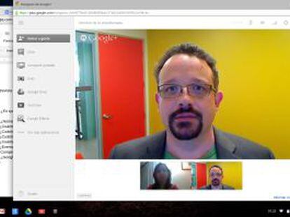 Videoconferencia con Hangouts. 