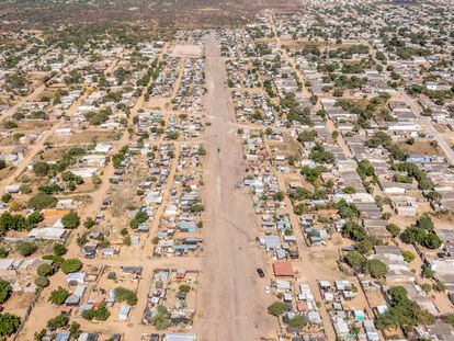 Vista aérea de La Pista en Maicao, la Guajira, el 8 de marzo de 2023.