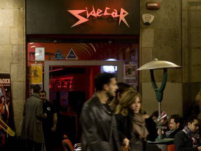 El local Sidecar, en la plaza Reial.