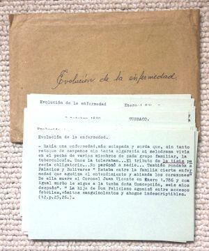 Fichas para el libro 'El general en su laberinto' de Gabriel García Márquez.