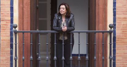 Mar Moreno, el pasado jueves, en el Palacio de San Telmo en Sevilla.