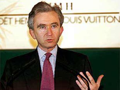 Bernard Arnault, presidente del grupo de empresas de lujo LVMH.