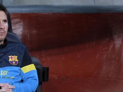 Messi irá al banquillo desde el 31 de mayo al 3 de junio