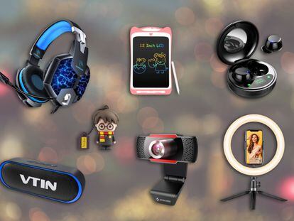 Auriculares inalámbricos y para 'gaming', altavoces portátiles o cámaras web son algunos de los artículos que hemos seleccionado para ahorrar en las compras navideñas.