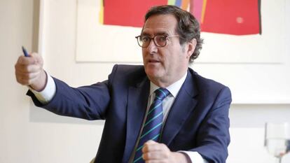 José Antonio Garamendi, presidente de la patronal CEOE.