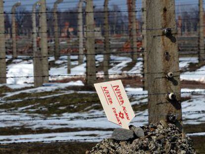 Imagen del campo de exterminio de Auschwitz el pasado 8 de abril. 