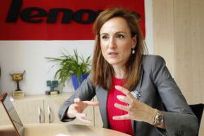 Maite Ramos, directora general de Consumo de Lenovo Iberia.