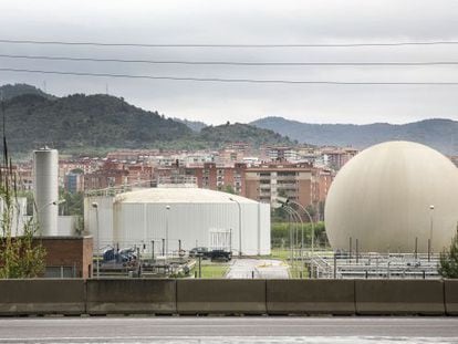 Planta depuradora de Sant Feliu de Llobregat.