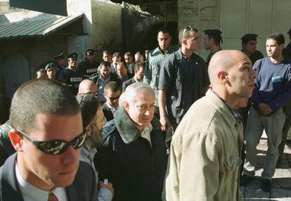 Benjamín Netanyahu, en Jerusalén en 1997.