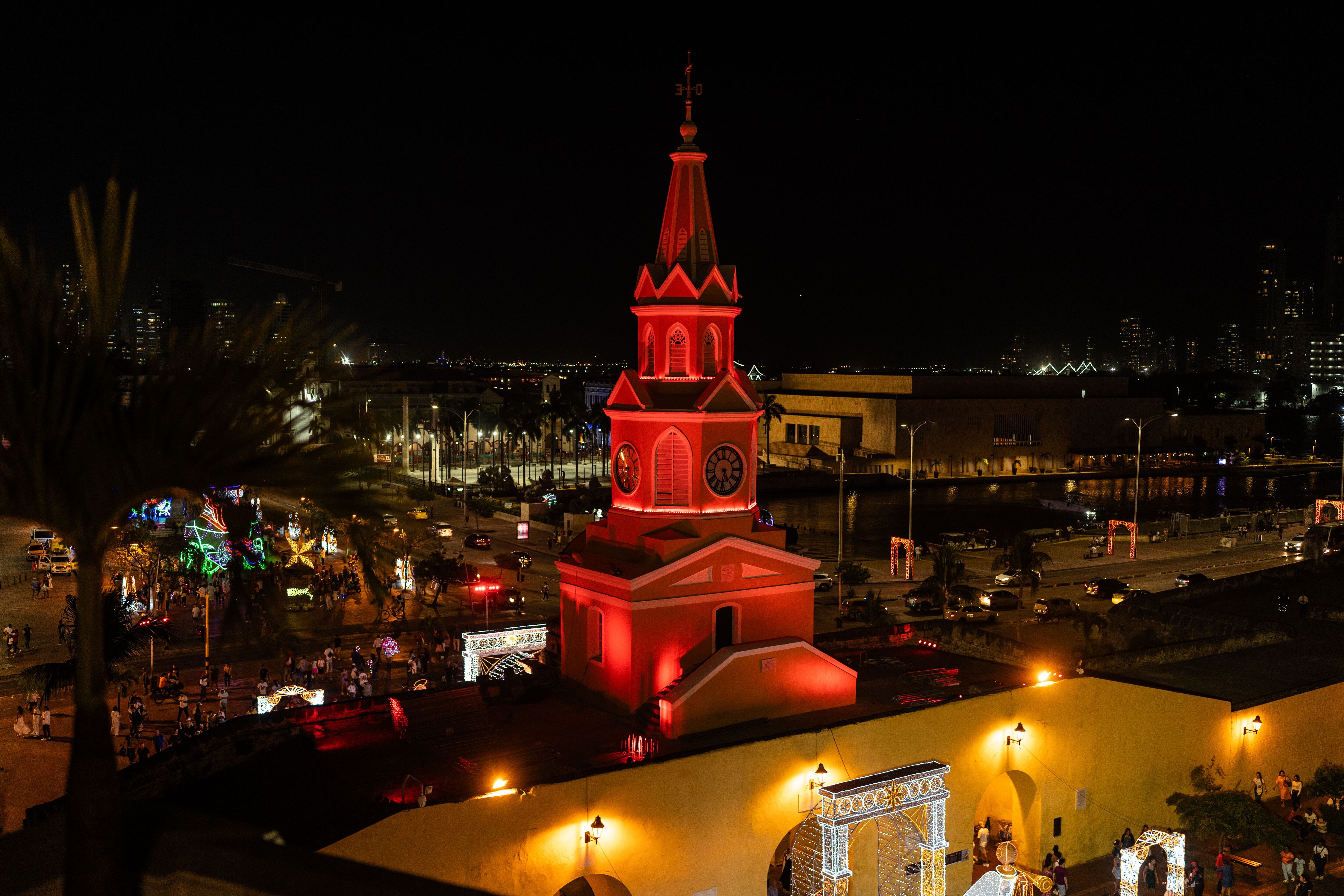 Torre del Reloj, en Cartagena.