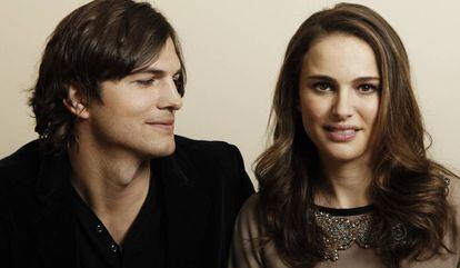 Ashton Kutcher y Natalie Portman.