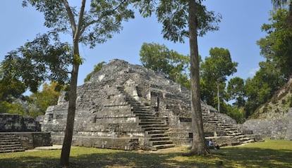 Las ruinas mayas de Yaxhá, en Guatemala.