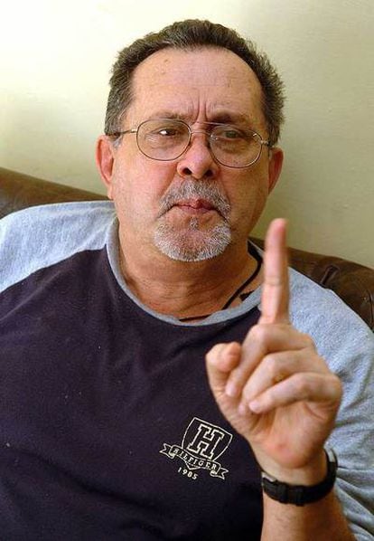El disidente cubano Héctor Palacios