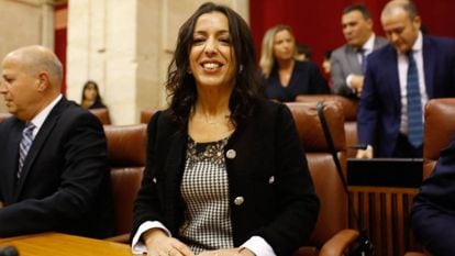 Marta Bosquet, diputada de Cs elegida presidenta del Parlamento andaluz.