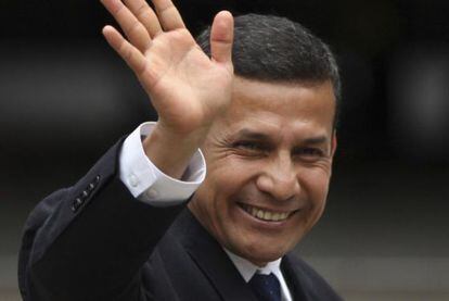 El presidente de Perú, Ollanta Humala.