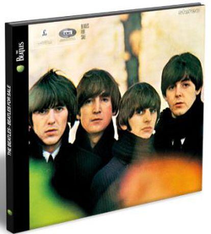 La portada de 'Beatles for sale' muestra a los cuatro con aire cansado en Hyde Park, obra de Robert Freeman.