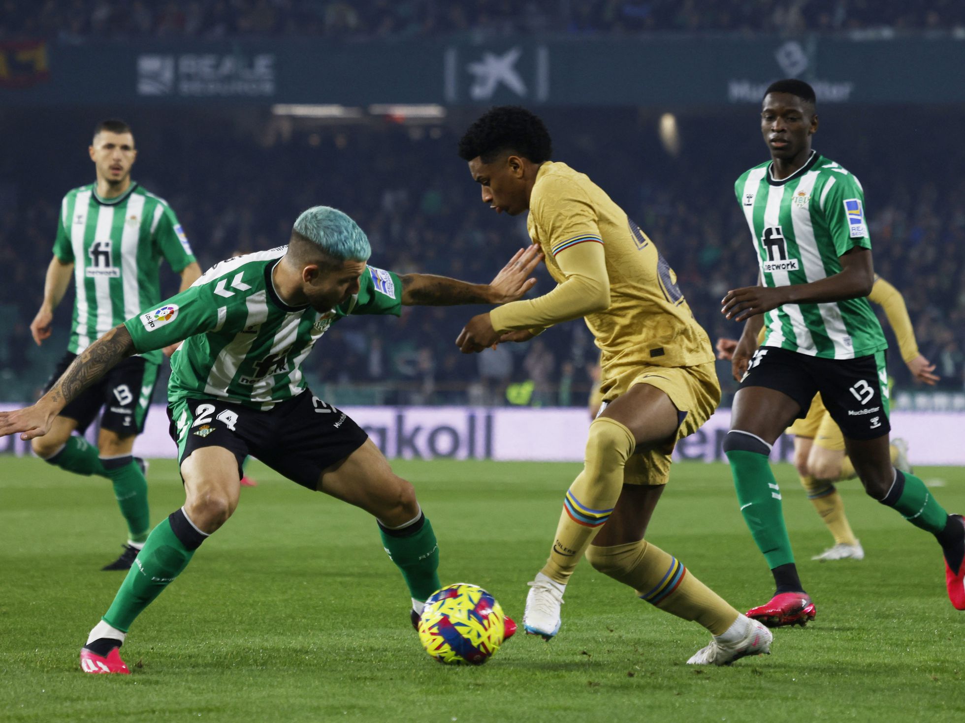 Último partido del betis en la liga