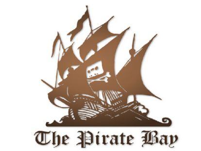 El logo de la web The Pirate Bay.