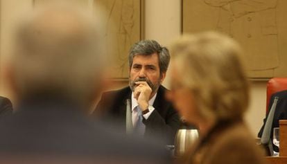 Lesmes, el pasado noviembre en la Comisión de Justicia del Congreso de los Diputados