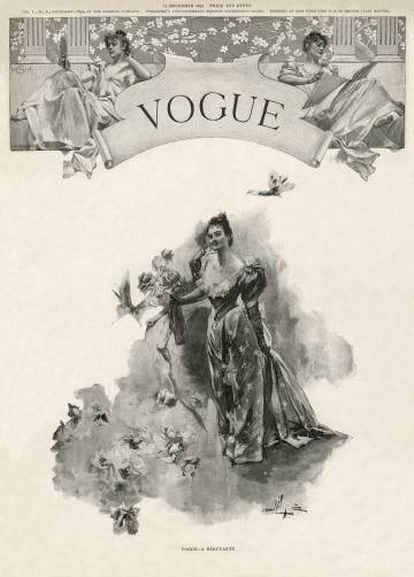 Primer número de 'Vogue', 17 de diciembre de 1892.
