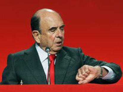 El presidente del Banco de Santander, Emilio Bot&iacute;n.