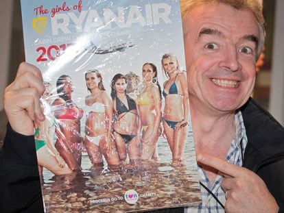 Ryanair, compañía dirigida por Michael O'Leary, ha sido sancionada por publicidad machista