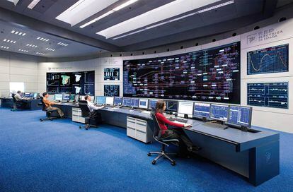 Centro de control de energías renovables creado por Red Eléctrica de España.